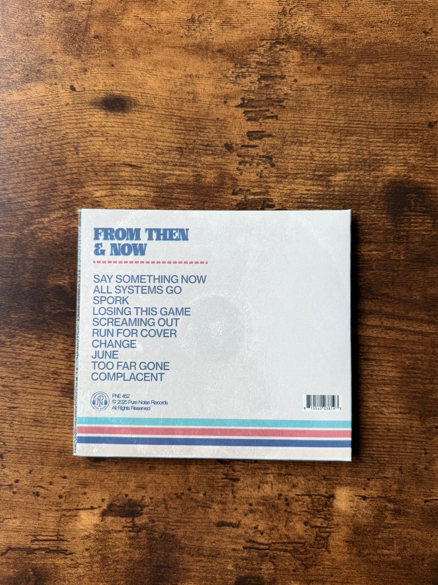 From Then and Now CD