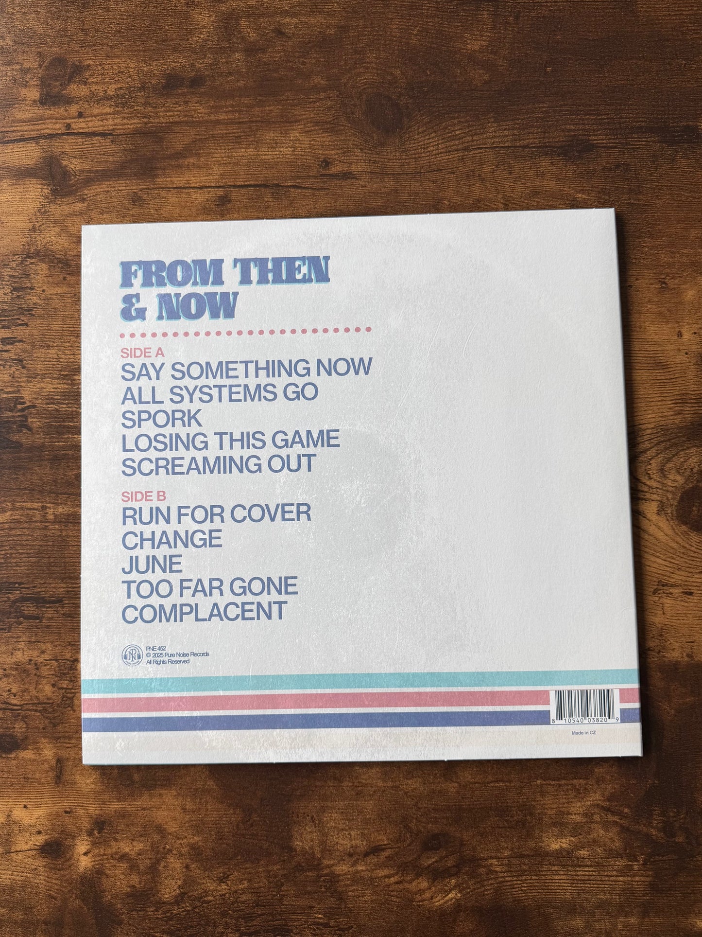 From Then and Now Vinyl